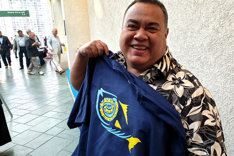 #WCPFC15 Postcards: SWIMMING WITH THE FISH- Charleston (Charlie) Deiye, CEO Fisheries, Nauru