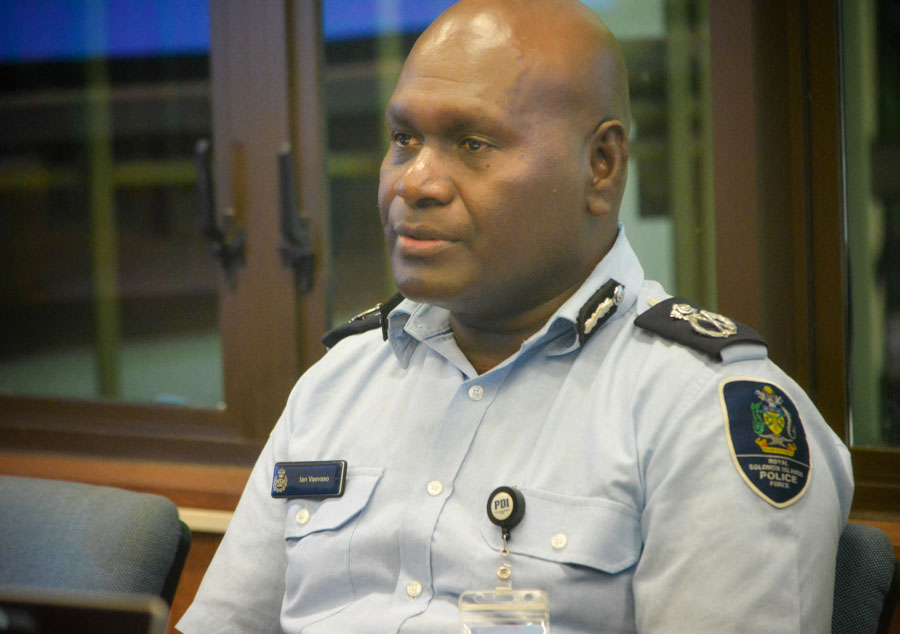 RSIPF Acting Deputy Commissioner National Security & Operation Support, Ian Vaevaso. Photo: FFA Media.