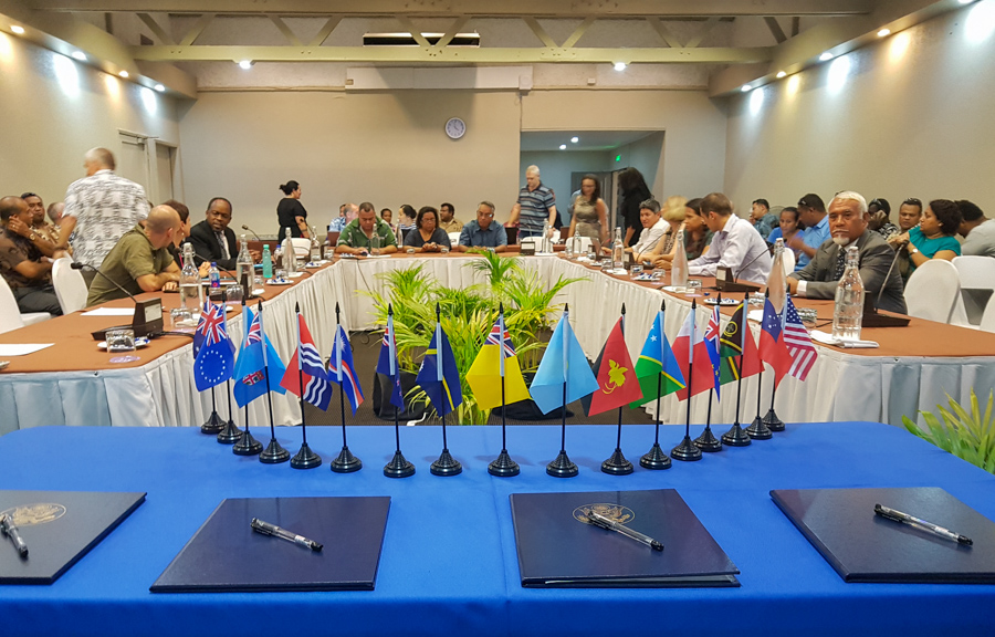 US Treaty signing ceremony in Nadi, Fiji, in 2016. Photo Fatu Tauafiafi/Pacific Guardians.