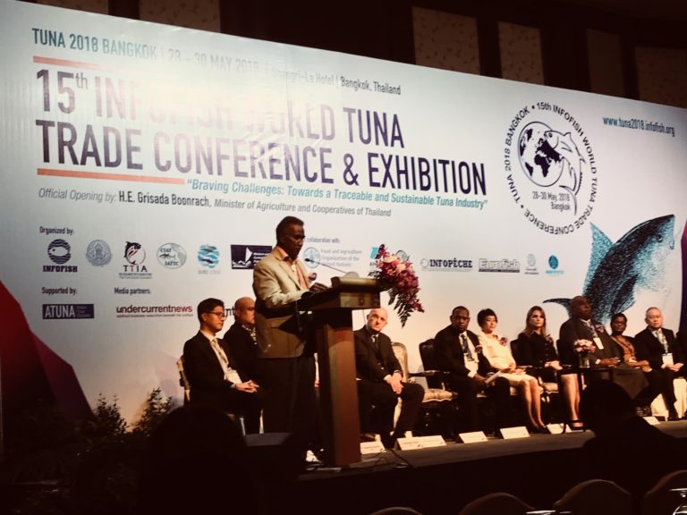 SPC scientist presents at the Infofish Tuna 2018 conference and exhibition, Thailand