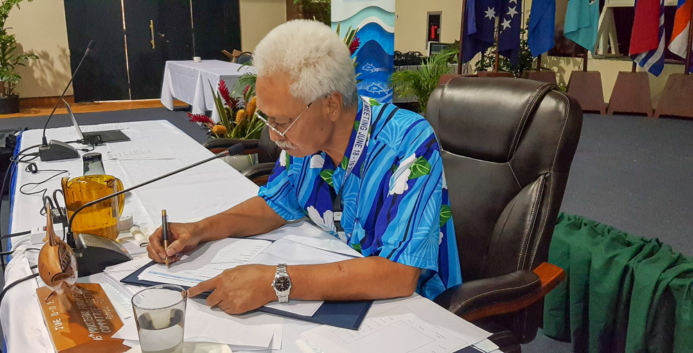 Forum fisheries ministers sign off on important GEF report
