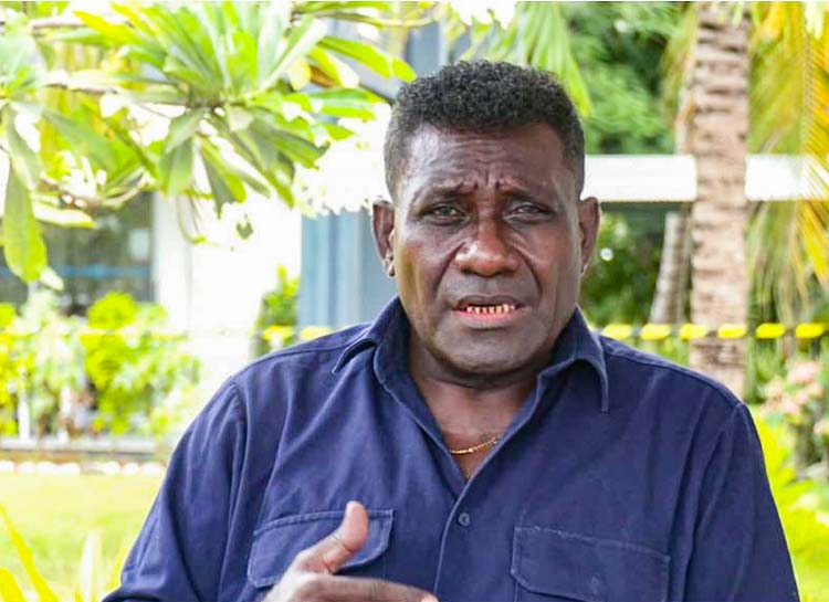Head and shoulders photo of Gordon Darcy Lilo, former Solomon Islands Prime Minister. Photo: Charles Piringi/SIBC.